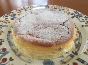 スフレチーズケーキ
